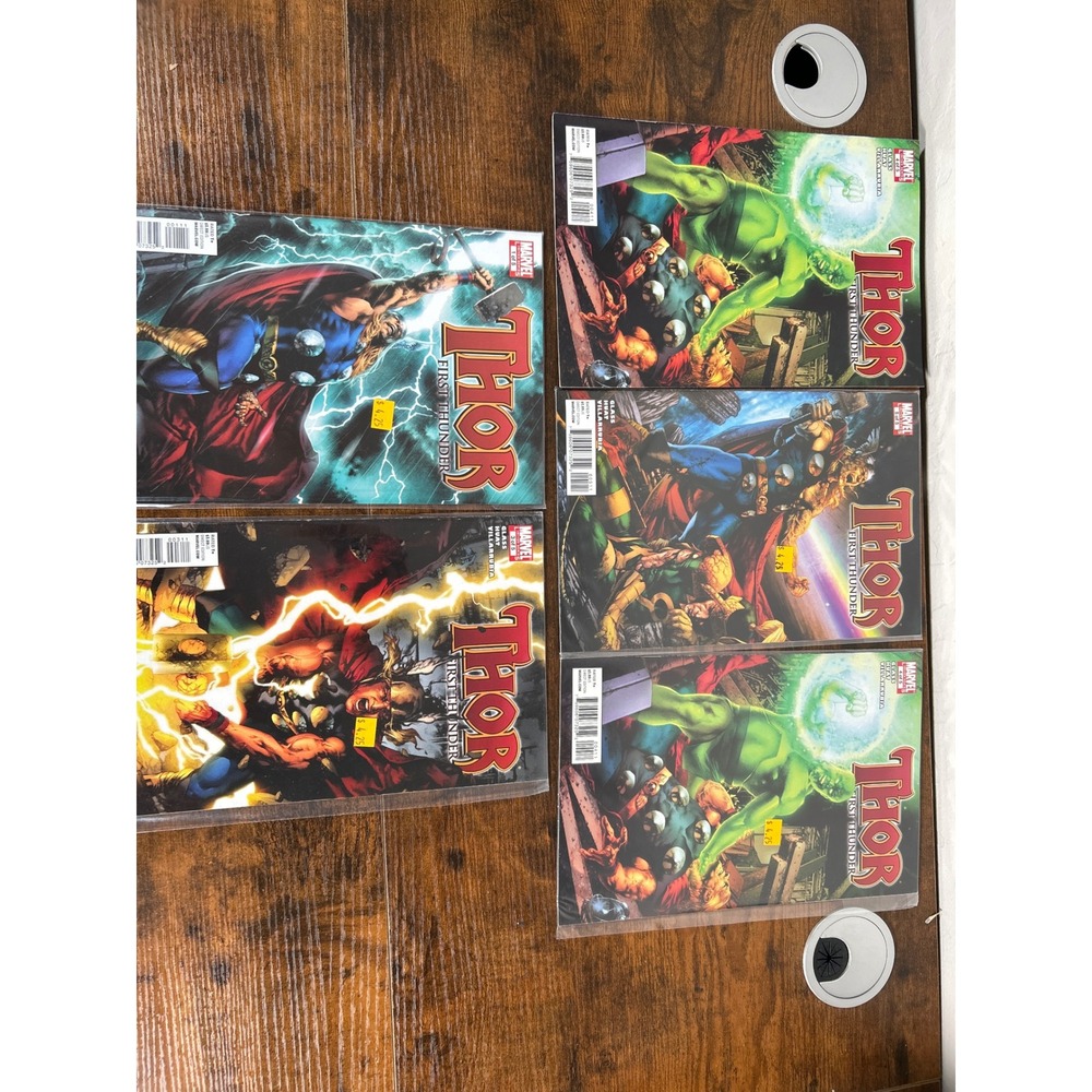 Thor First Thunder Marvel Limited Series Comic Lot Issues 1 3 4 5 Tan Eng Huat